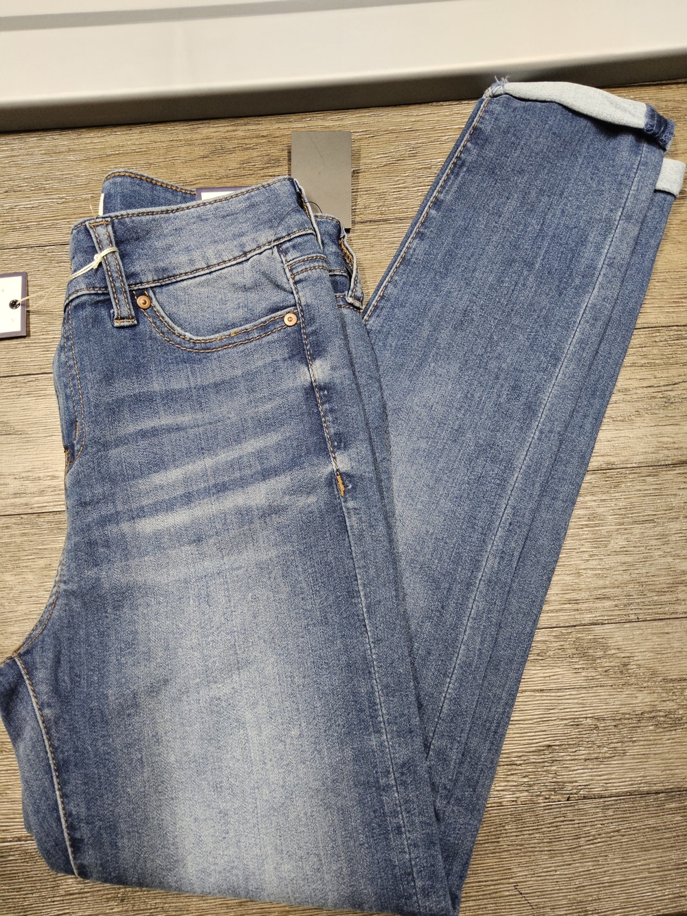 NWOT Size 12 Girls Ankle Skinny Blue Jeans
